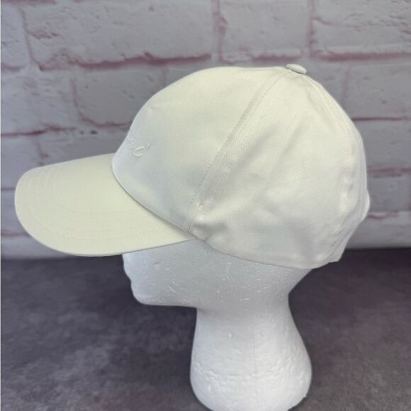 Gucci Venice Cotton Embroidered Script Logo Baseball Cap Hat Medium - Picture 5 of 14